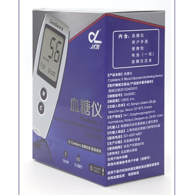 达乐2208血糖仪CareSensII【单机无纸】 调码家用血糖仪图5