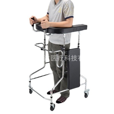 康复训练器材 站立架老人锻炼学步车助行器图3