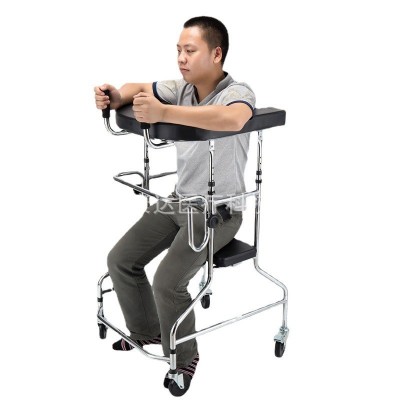 康复训练器材 站立架老人锻炼学步车助行器图5
