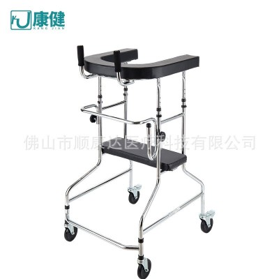 康复训练器材 站立架老人锻炼学步车助行器图1