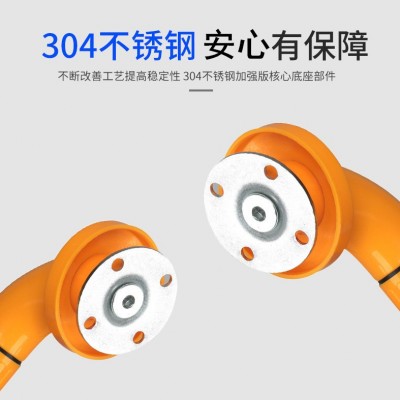 残疾人无障碍尼龙一字扶手 老人走廊抓杆 安全防滑浴室厕所把手图3