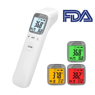 CE FDA 婴儿非接触式体温红外测量仪体温计CK-T1502额温枪温度计图2