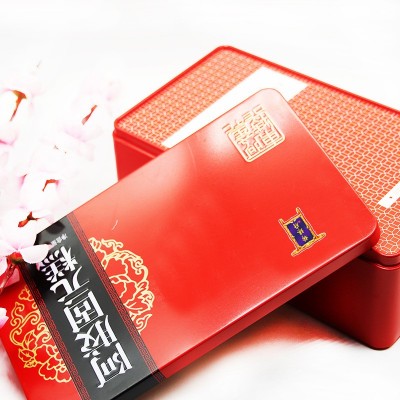 阿胶糕铁盒装手工固元糕500g山东东阿特产阿胶膏即食零食批发代发图3