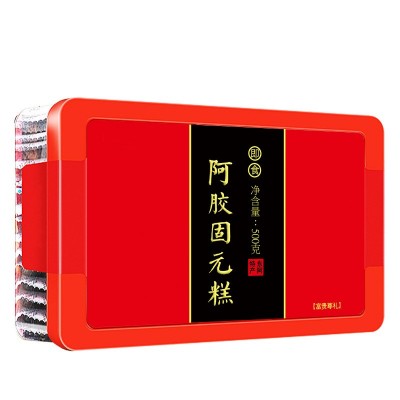 山东阿胶糕即食阿胶固元糕500g 东阿手工特产批发代发食品固元膏图4