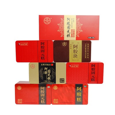 山东阿胶糕传统工艺熬制代发驴皮阿胶片即食阿胶块批发阿胶糕图2