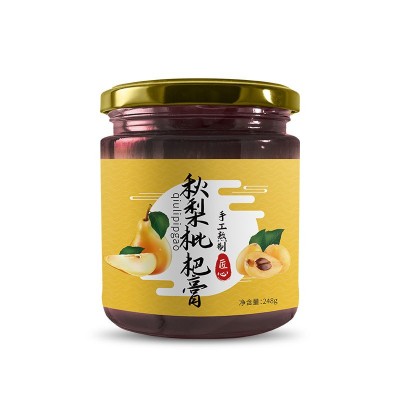 枇杷秋梨膏300g瓶装批发实力工厂非传统营养滋补膏图5