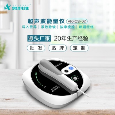 奥科维 超声波能量仪CS02 美容院导入仪器家用全身按摩仪源头厂家