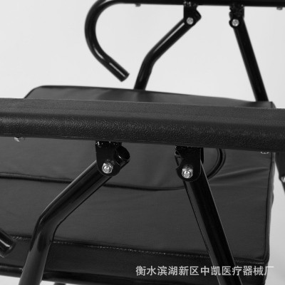 厂家供应 坐便椅 加固可折叠移动坐便椅高靠背坐便椅坐便凳图3