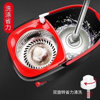 好神拖免手洗家务清洁用具清洁神器干湿拖布桶地拖墩布桶旋转拖把图2