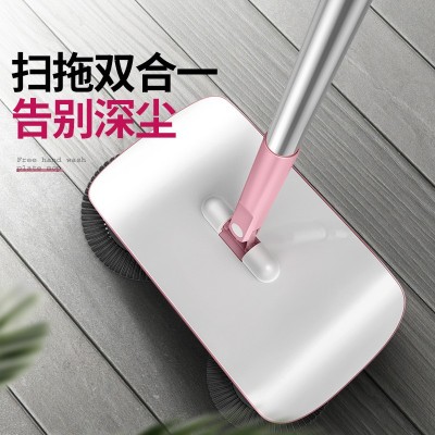 厂家直销手推式扫地机家务清洁家用二合一扫地机懒人扫把一件代发图2