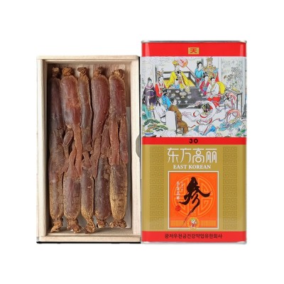 【药厂直销】东方高丽红参40支天37.5g/30支天75g/30支天150g图3