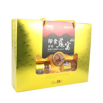 厂家直供 即食燕窝70ml*4礼盒装燕窝 中老年便捷即食燕窝批发代发图4