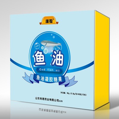96g/盒凝胶糖果 鱼油凝胶糖果软胶囊 一件代发 源头厂家图2