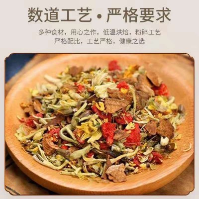 菊花决明子茶菊花茶牛蒡茶决明子茶金银花枸杞子精品盒装可以代发图2