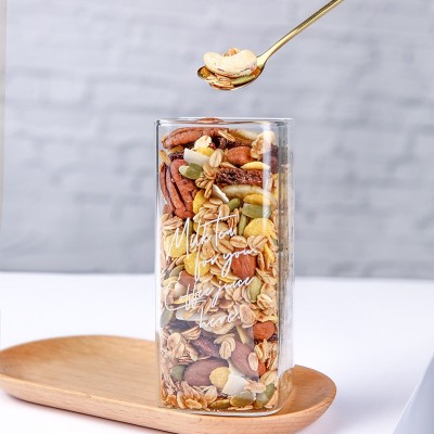水果麦片干吃350克即食熟混合燕麦片酸奶烘焙谷物坚果果粒麦片脆图4