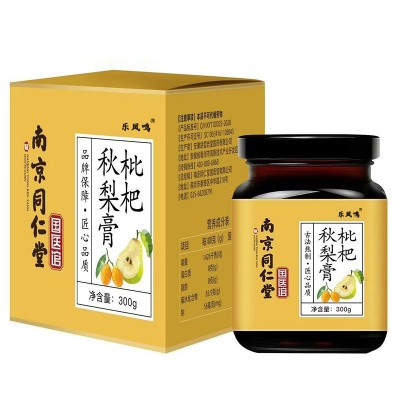 南京同仁堂膏国医馆枇杷秋梨膏阿胶八珍山楂六物膏300g 一件代发图5