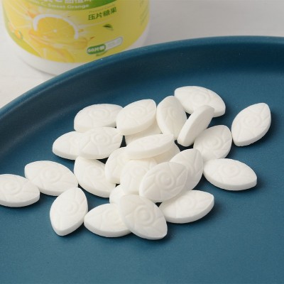 厂家直供甜橙味维生素C片压片糖果钙铁锌硒 VC片维生素片剂代发图5