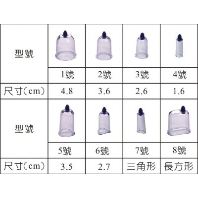 心天拔罐 礼品拔罐 排淤拔罐水晶拔罐5号罐批发图3