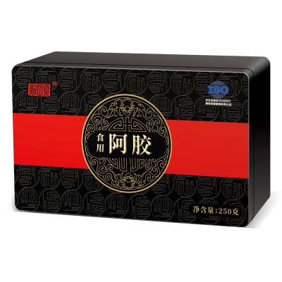 食用阿胶片250g克驴皮阿胶熬手工阿胶糕图4