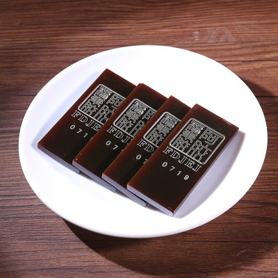东阿地道阿胶铁盒装 代发阿胶片 手工阿胶糕原料胶驴皮 阿胶块图3