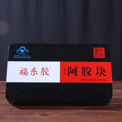 阿胶国食健字号 山东特产批发代发东阿驴皮阿胶片 ejiao 阿胶块图5