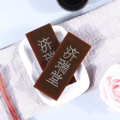 东阿特产健字阿胶片 500克铁盒装驴皮阿胶块 ejiao 地道好阿胶图4