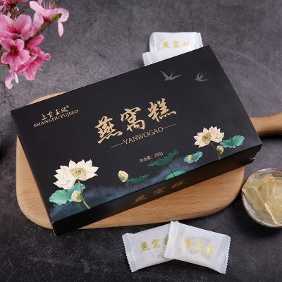 山东特产阿胶糕 东阿即食燕窝糕 厂家批发燕窝阿胶固元糕图5