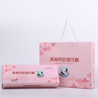 山东特产阿胶糕 东阿即食燕窝阿胶固元糕 厂家批发燕窝阿胶糕