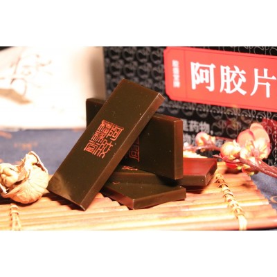 批发ejiao健字号阿胶山东东阿县阿胶块胶盛堂手工阿胶糕原料图2