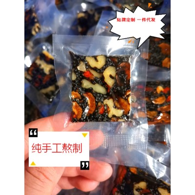 阿胶糕自制现熬小锅固元糕OEM加工山东东阿红枣枸杞混合图5