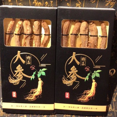 吉林东北长白山人参 白参 红参 生晒参礼盒 新鲜人参 产地发货图4
