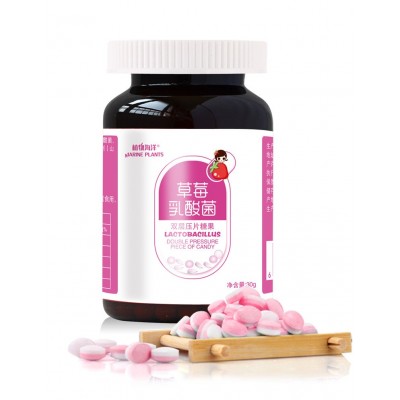 植物海洋草莓酵素乳酸菌双层片肠胃肠道 贴牌代加工图3