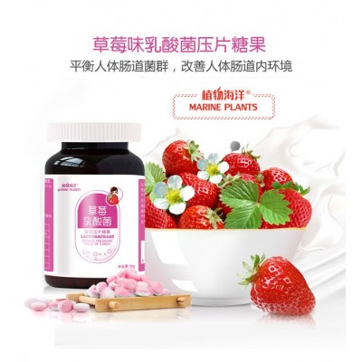 植物海洋草莓酵素乳酸菌双层片肠胃肠道 贴牌代加工图2