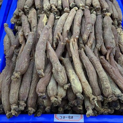 厂家批发无糖红参 东北吉林长白山集安边条参 原条非高丽红参片图4