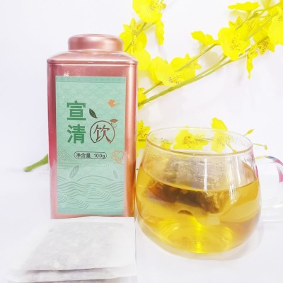 宣清茶代用茶蒲公英桑叶橘皮枸杞花草茶组合茶图3