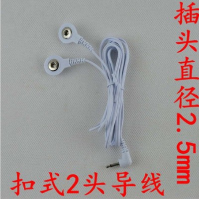 数码经络理疗仪连接线 电极贴片导线 数码电子按摩器通用连接线图3