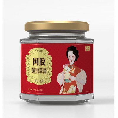 阿胶蛹虫草膏 女性调理膏滋 膏滋代加工厂家 膏滋定制配方加工图2