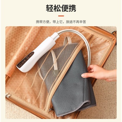 小腿气压按摩器家用老人恒温热敷无线腿部按摩仿人手空气波按摩仪图2