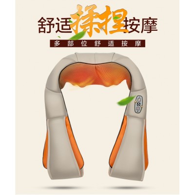 厂家按摩披肩多功能颈肩腰椎按摩理疗仪家用车用揉捏全身按摩器图3