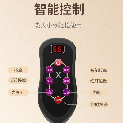 按摩枕多功能全身按摩家用电动靠垫按摩仪按摩器背部腰部腿部颈椎图2