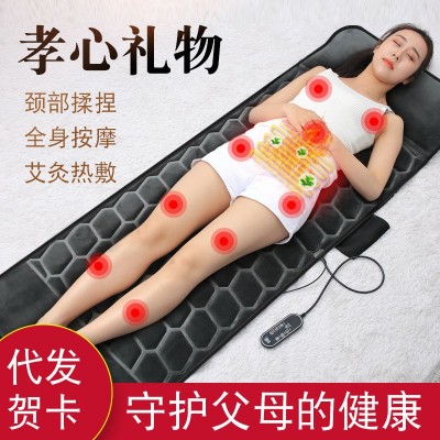 颈椎按摩器颈部腰部背部腿部全身多功能按摩垫椅坐垫家用按摩床垫
