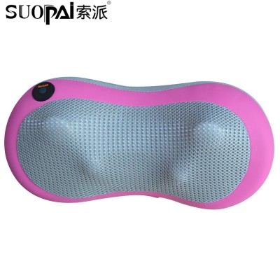 新款颈椎按摩器 电动车载家用肩颈背脊腰多部位按摩枕靠枕赠礼品图5