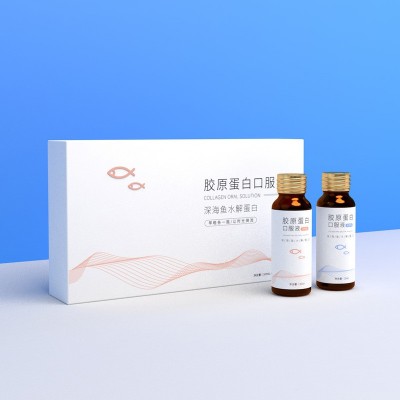鱼胶原蛋白肽口服液 小分子水解活性糖抗饮燕窝弹性胶原三肽饮品图5