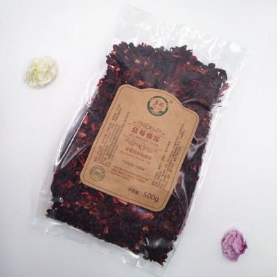 水果茶欧式果茶花草茶花果茶 水果颗粒干蓝莓情深500克水果茶批发图4