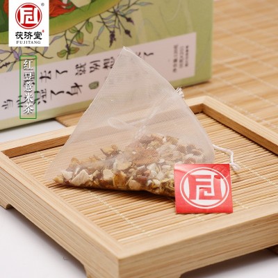 加工定制红豆薏米芡实茶三角包茶OEM贴牌生产赤小豆薏仁茶图4