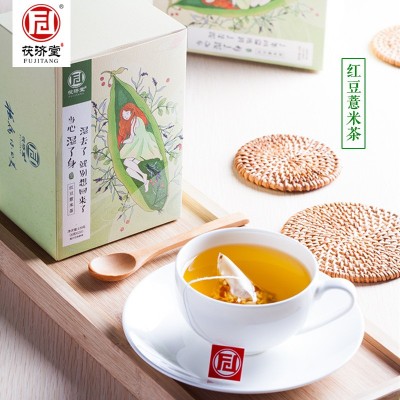 加工定制红豆薏米芡实茶三角包茶OEM贴牌生产赤小豆薏仁茶图3