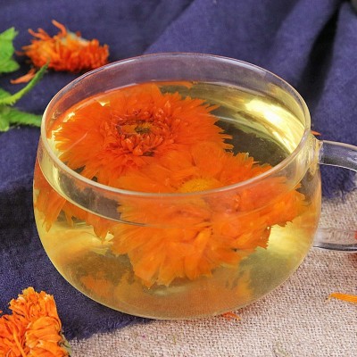 【金盏菊花茶】2021年新货金盏菊花茶 新鲜金盏菊花花干散装批发图2