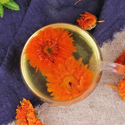 【金盏菊花茶】2021年新货金盏菊花茶 新鲜金盏菊花花干散装批发图4