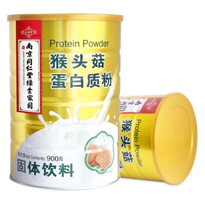 南京同仁堂绿金家园猴头菇蛋白质粉大豆蛋白粉碳酸钙营养奶粉图3