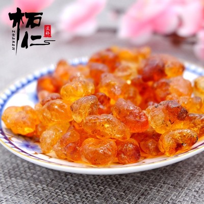 【批发】糖水三宝水晶桃胶大颗粒散装食用颗粒桃树胶500g